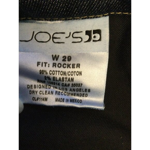 Joe's Jeans Women's Bootcut Jeans Rocker Fit Beatrice Wash Pockets Size 29 - Picture 5 of 6